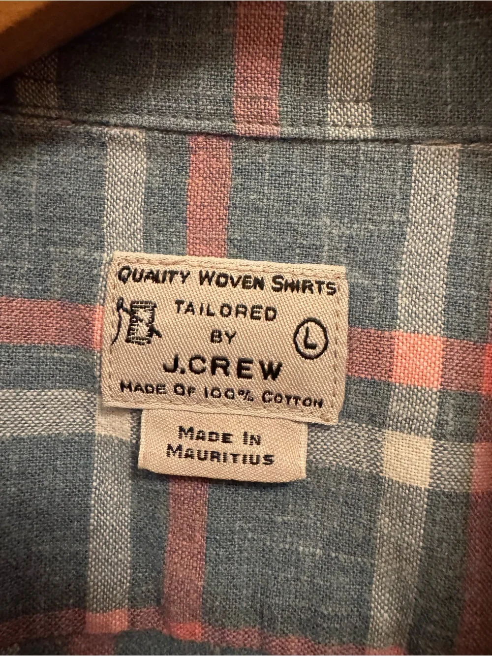 Vintage 90s J.Crew Plaid Button Down Shirt Mens L |‎ Preppy Y2K Grunge